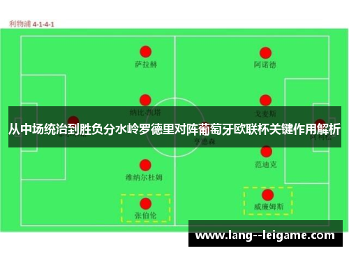 从中场统治到胜负分水岭罗德里对阵葡萄牙欧联杯关键作用解析